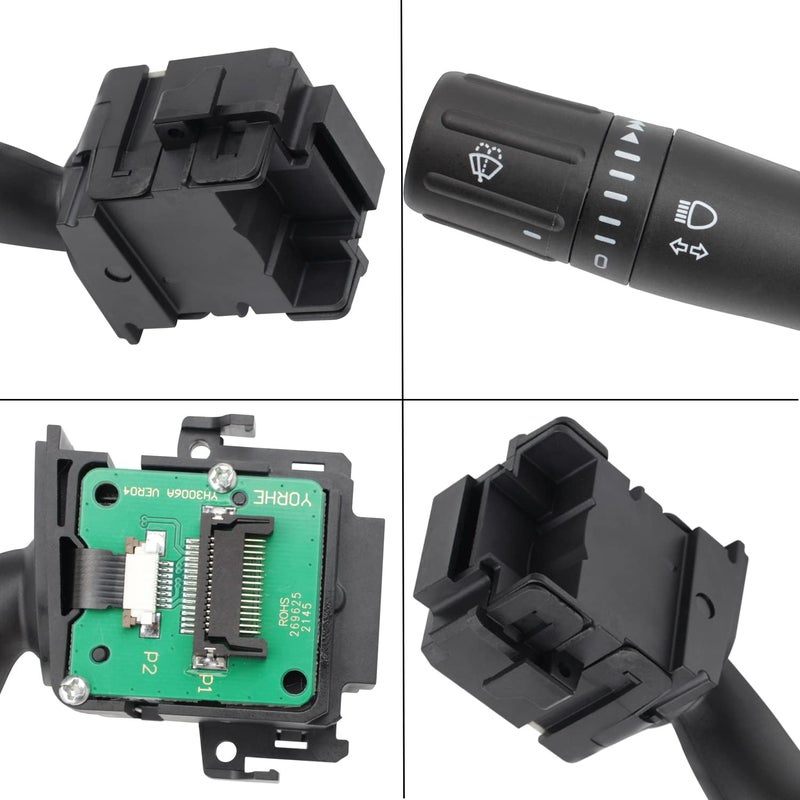 Reeauto Multi-Function Combination Windshield Wiper, Turn Signal, Dimmer Switch w/o Rain Sensitive Wipers Compatible with 2015-2018 F150, 2017-2019 F250 F350 - Replaces OE# SW12074, FL3Z13K359AA - Image 5